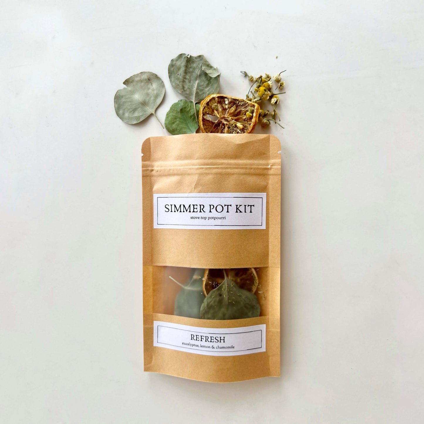 REFRESH - Eucalyptus, Lemon & Chamomile Simmer Pot Kit