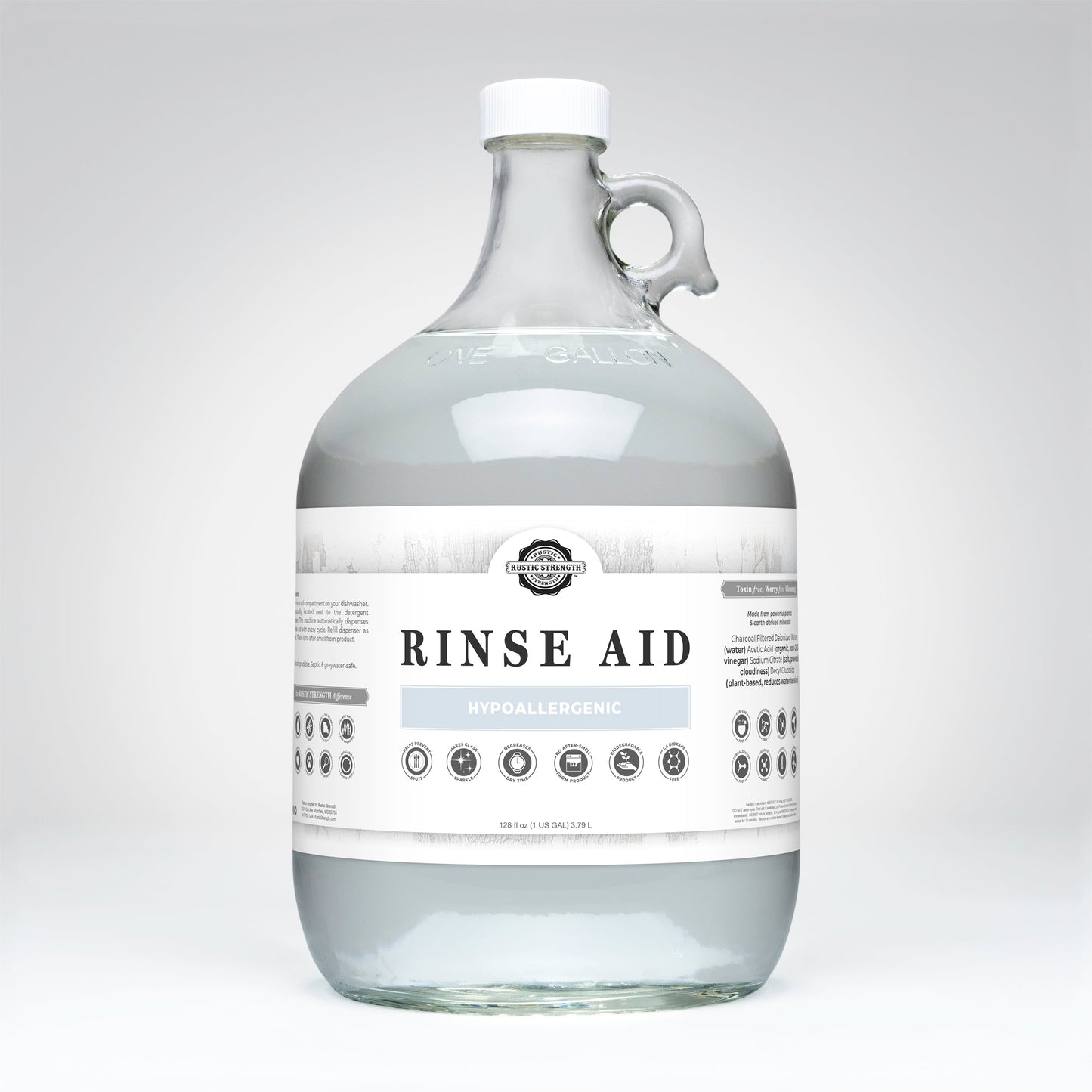 Rinse Aid for Automatic Dishwashers | Unscented