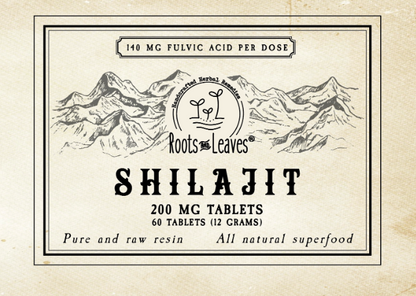 Pure Shilajit Tablets 60ct. - 60 doses