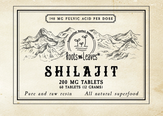 Pure Shilajit Tablets 60ct. - 60 doses
