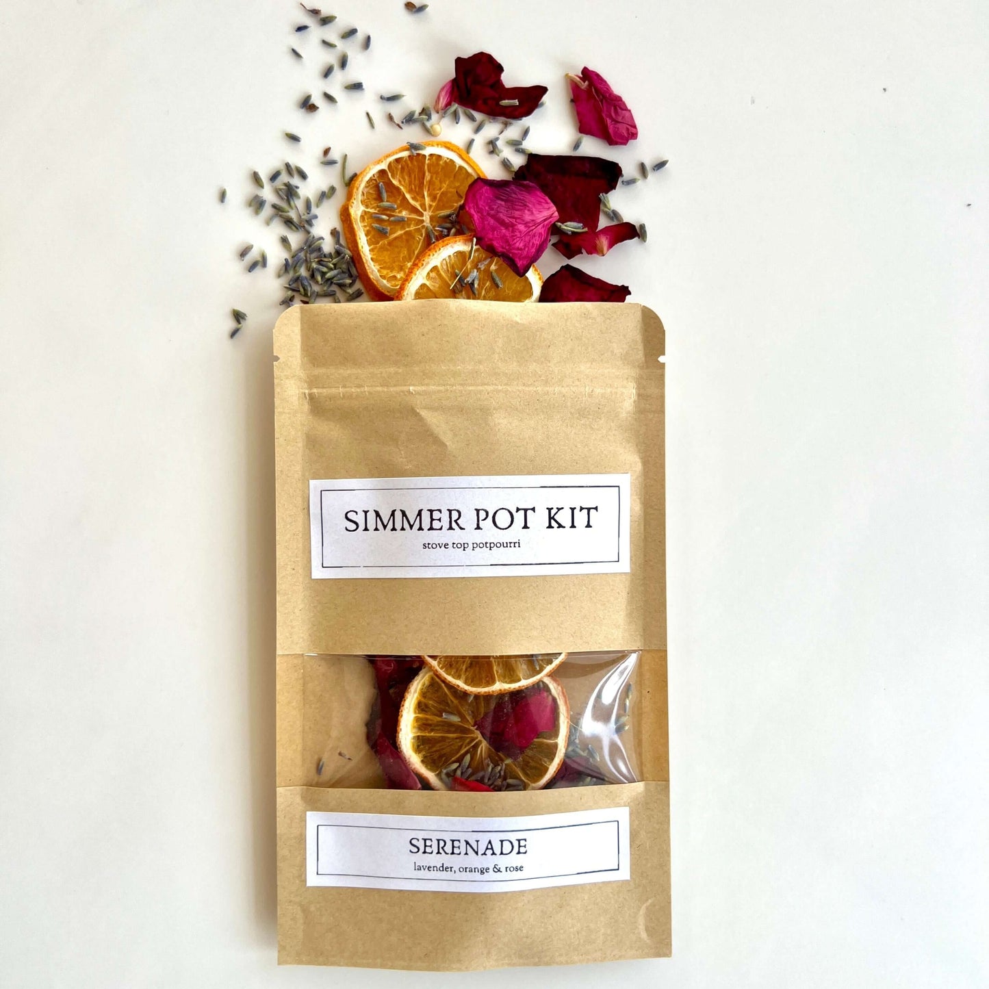 SERENADE - Lavender, Rose, & Orange Simmer Pot Kit