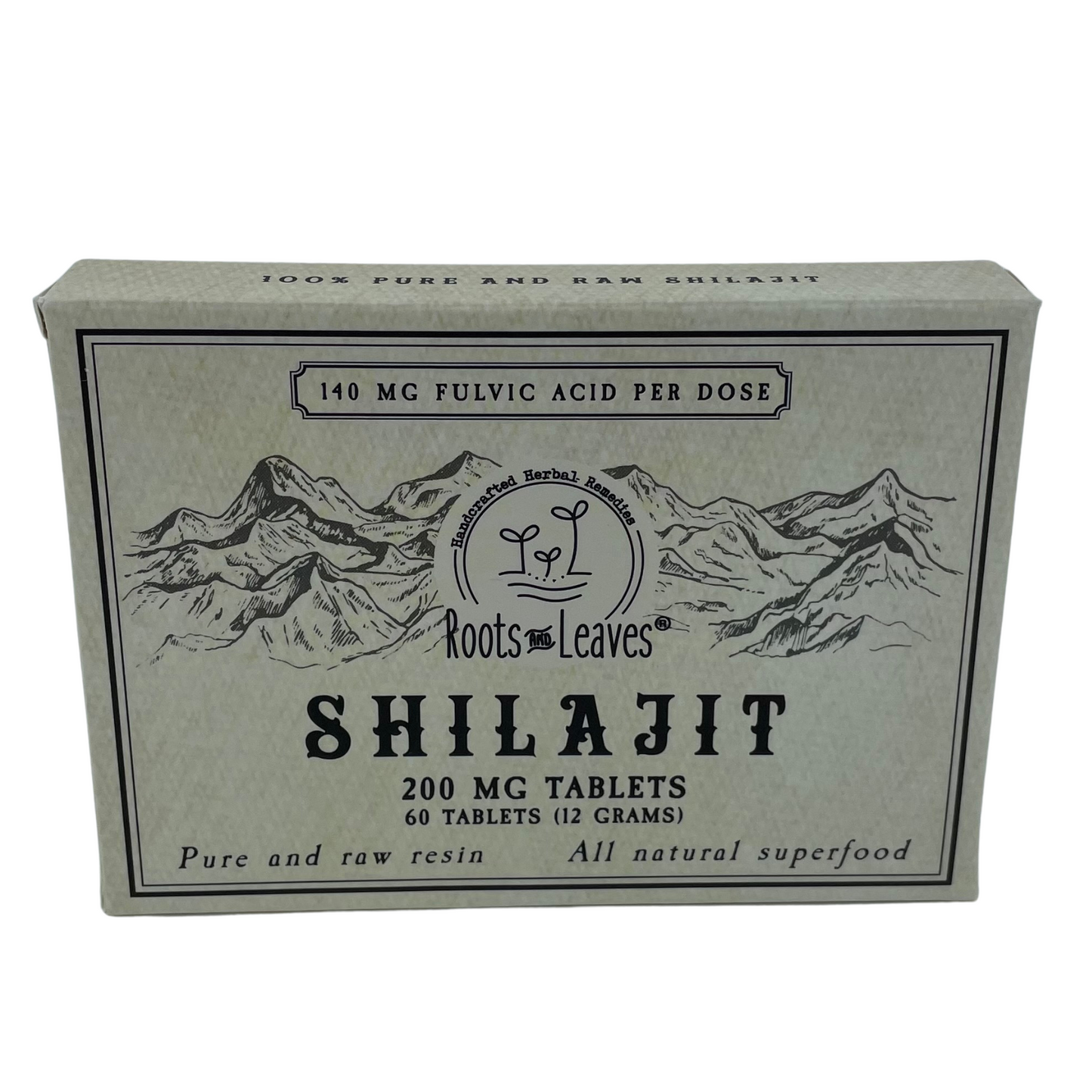 Pure Shilajit Tablets 60ct. - 60 doses