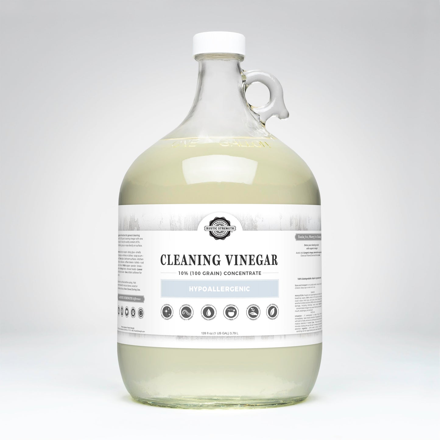 White Cleaning Vinegar Concentrate | 10% (100 grain)