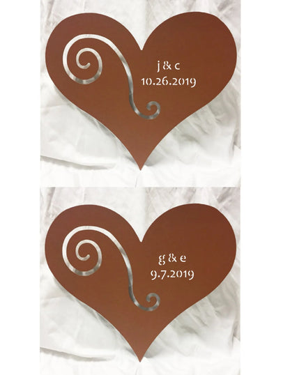 Heart Garden Stake or Wall Art