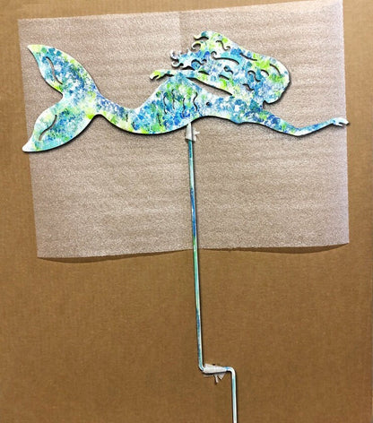 Mermaid Garden Statue or Wall Art