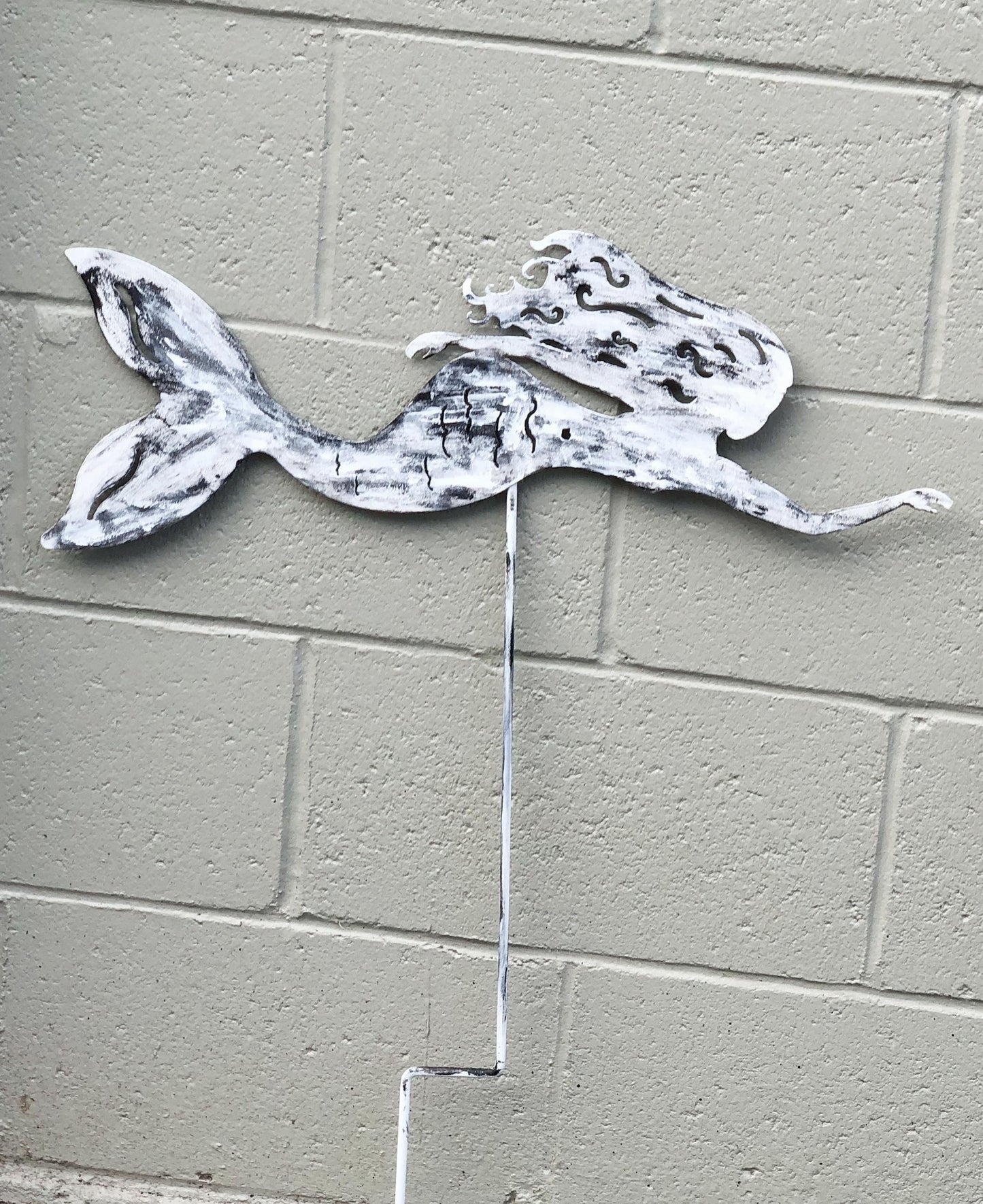 Mermaid Garden Statue or Wall Art