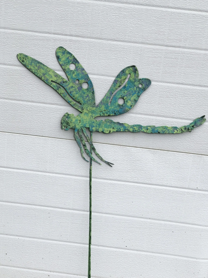 Dragonfly Garden Stake or Wall Hanging