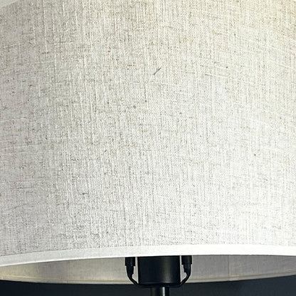 Intricate Beige Bedside Table Lamp