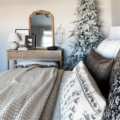 Antique Inspired Ornate Gold Mirror