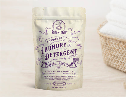 Clean Powdered Laundry Detergent