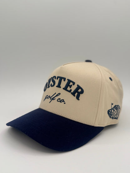 oyster golf co. (sand and navy)