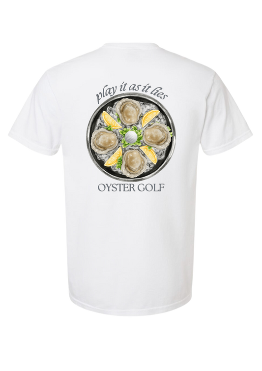 'play it as it lies' pocket tee