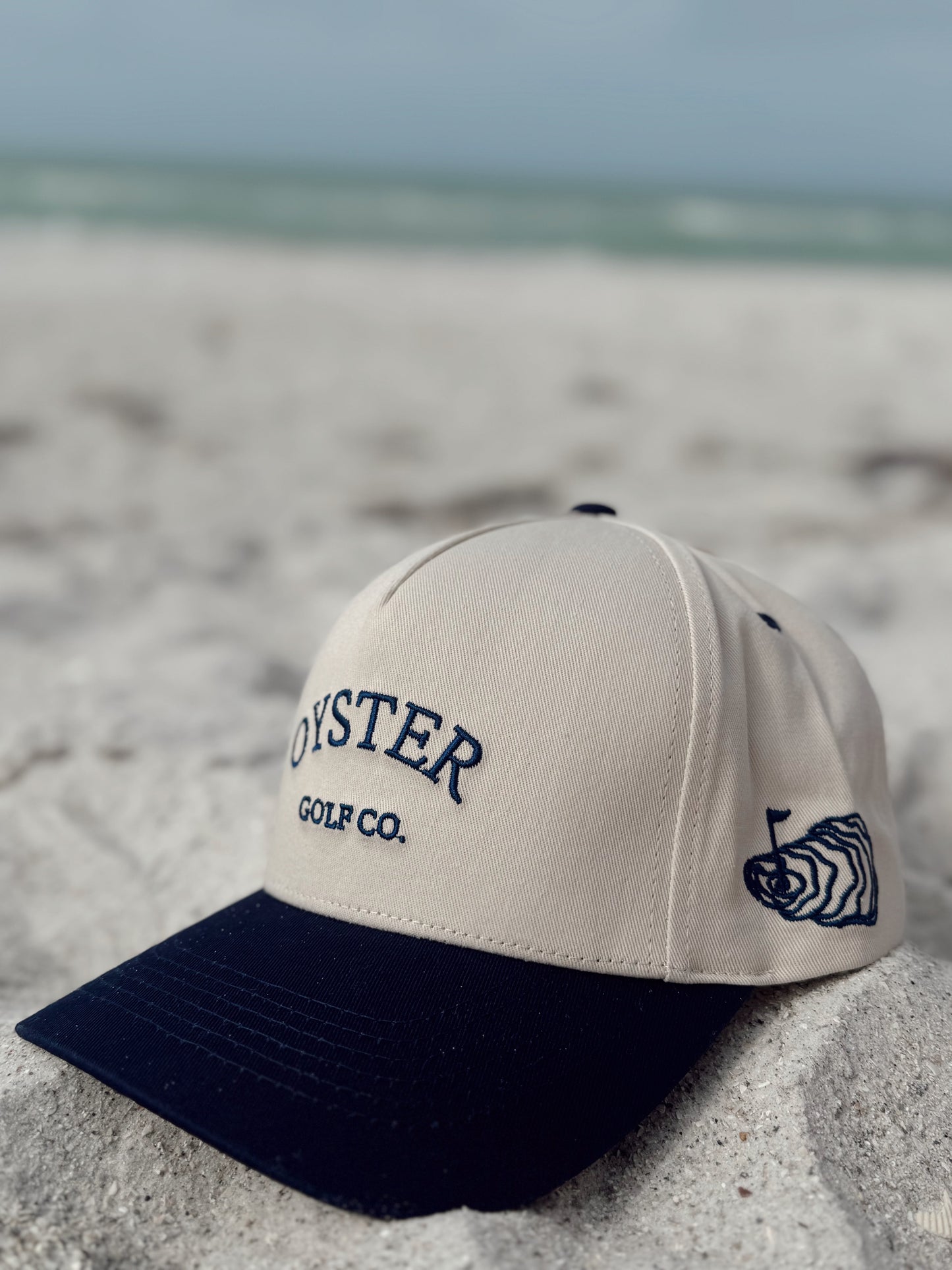 oyster golf co. (sand and navy 2.0)