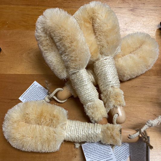 Sisal Dry Body Brush - Pluff Mud Mercantile