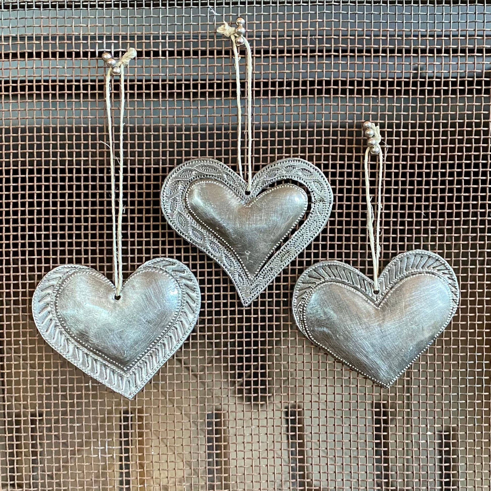 Milagro Heart Ornaments Fair Trade