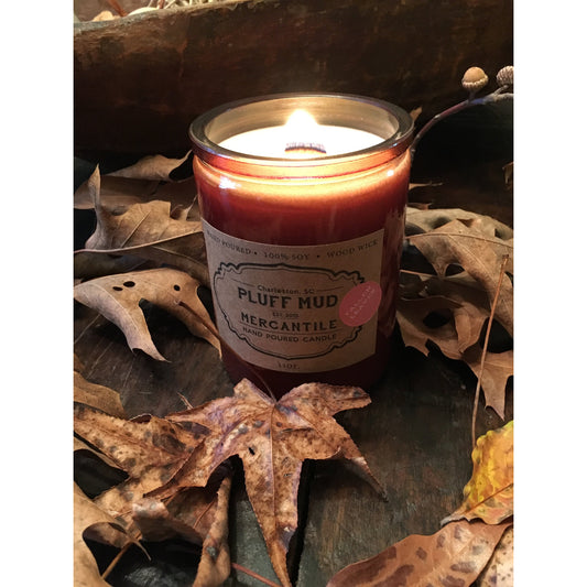 â€œSpiced Pumpkin Latteâ€ Hand Poured Soy Candle - Pluff Mud Mercantile