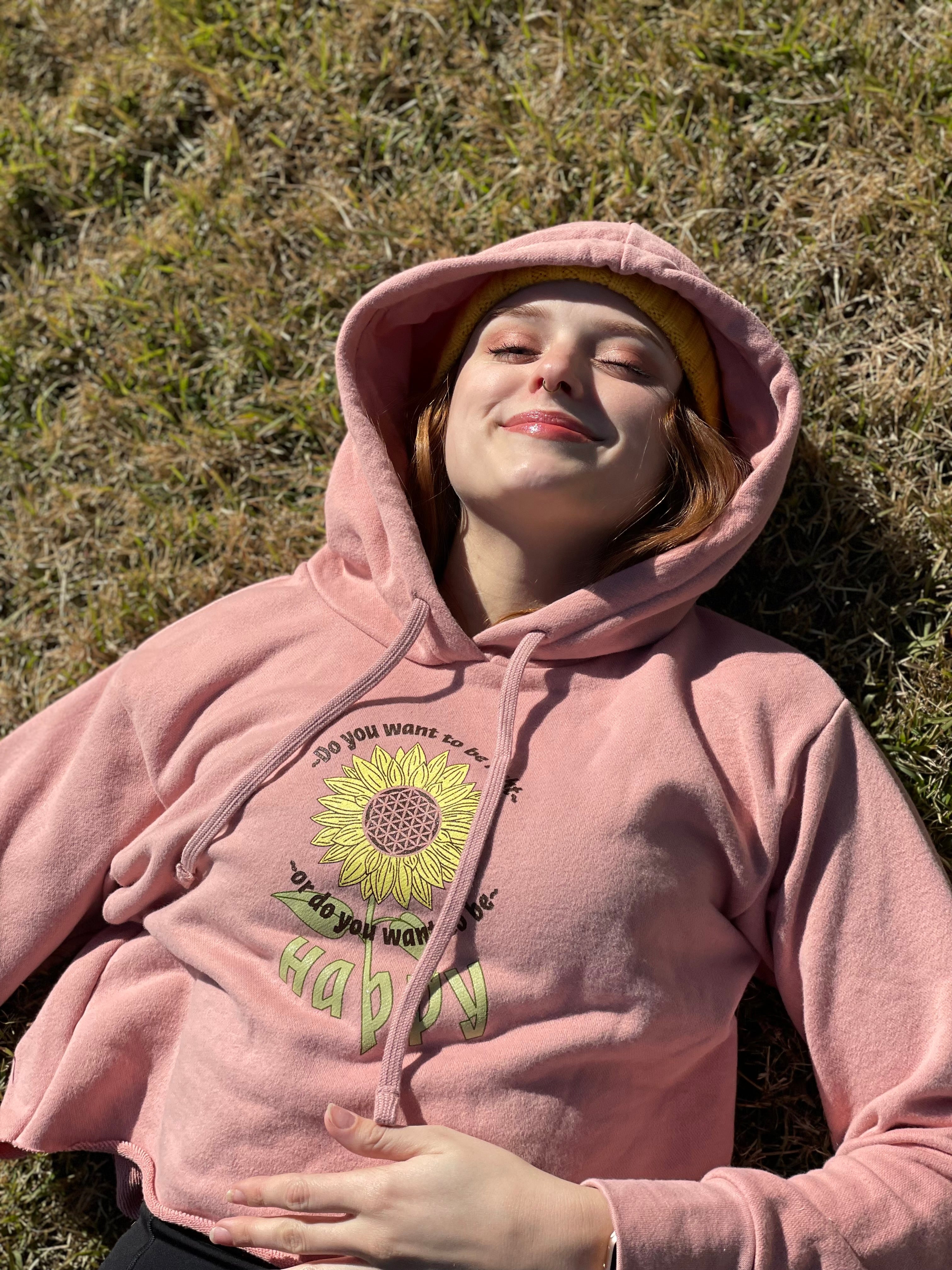 Sunflower sales cropped hoodie