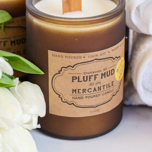 "Kiss My Grits" Hand Poured Soy Candle - Pluff Mud Mercantile